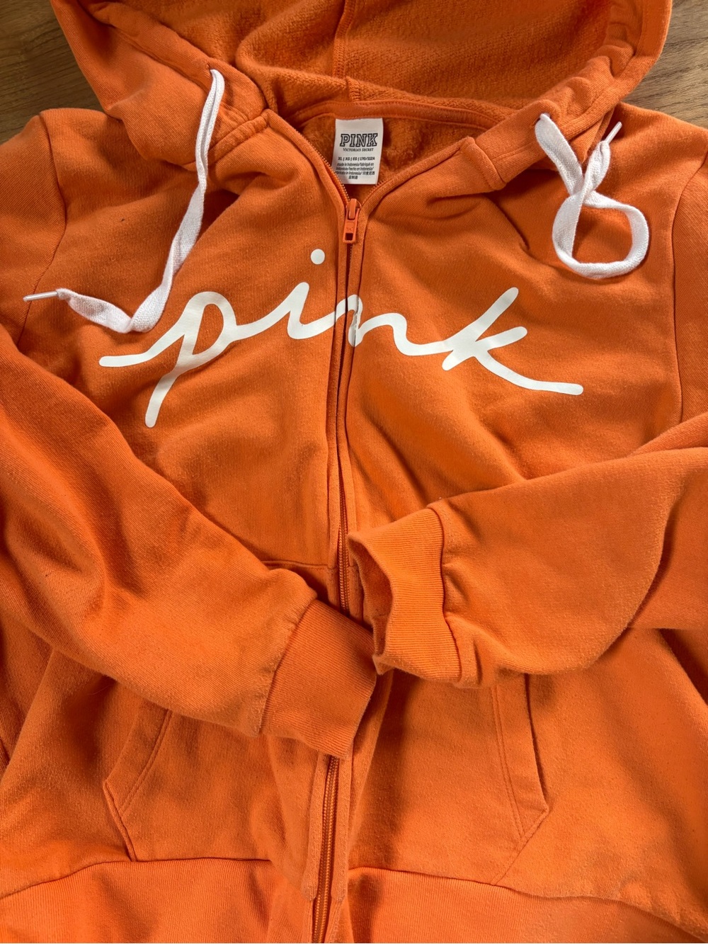PINK Victoria's Secret Zip-Up Hoodie - Picture 3 of 5